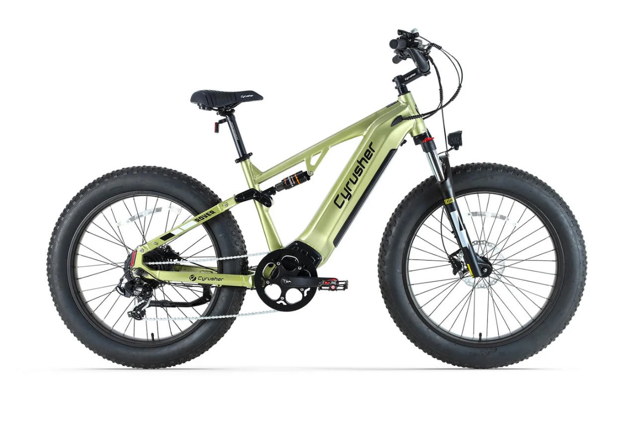 Cyrusher Rover Full Suspension E-Bike 750W,52V 15.6Ah