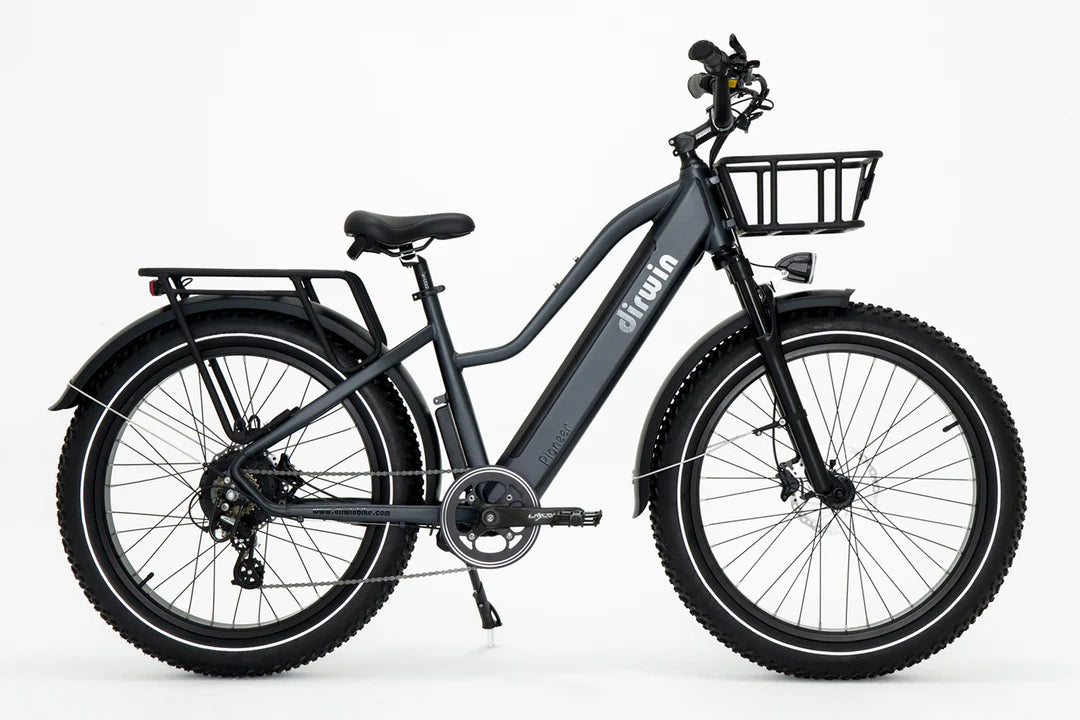 Driwin Pioneer Step Through Fat Tire Electric Bike