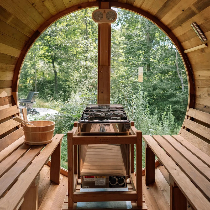 Harvia KIP 240V Electric Sauna Heater w/ Built-In Knob Controls 3/4.5/6/8kW Harvia