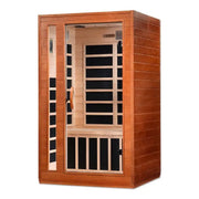 Dynamic Cardoba Elite 2 Person Ultra Low EMF FAR Infrared Sauna | DYN-6203-01 Elite Golden Designs