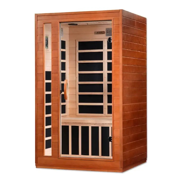Dynamic Cardoba Elite 2 Person Ultra Low EMF FAR Infrared Sauna | DYN-6203-01 Elite Golden Designs