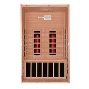 Dynamic Santiago 2-Person Full Spectrum Near Zero EMF FAR Infrared Sauna | DYN-6209-03 FS Golden Designs