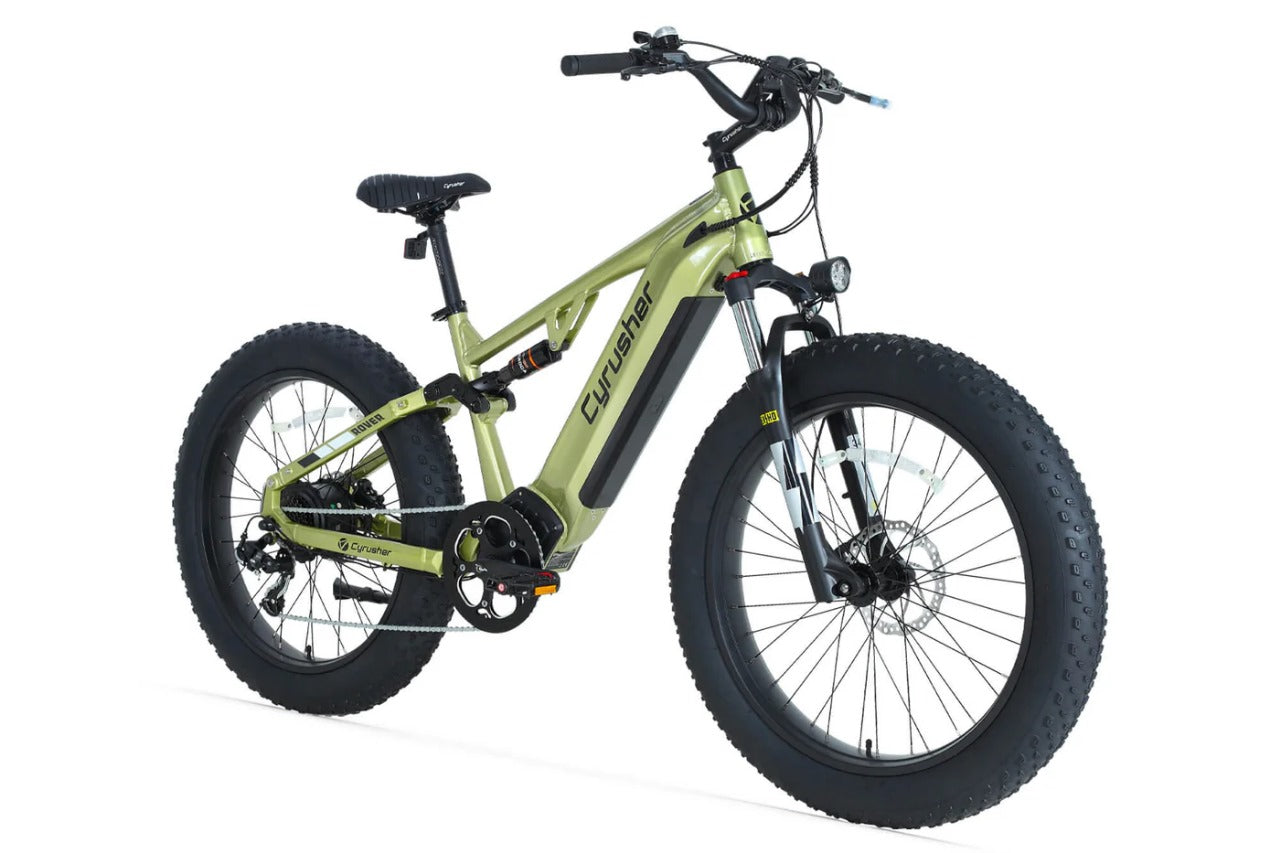 Cyrusher Rover Full Suspension E-Bike 750W,52V 15.6Ah