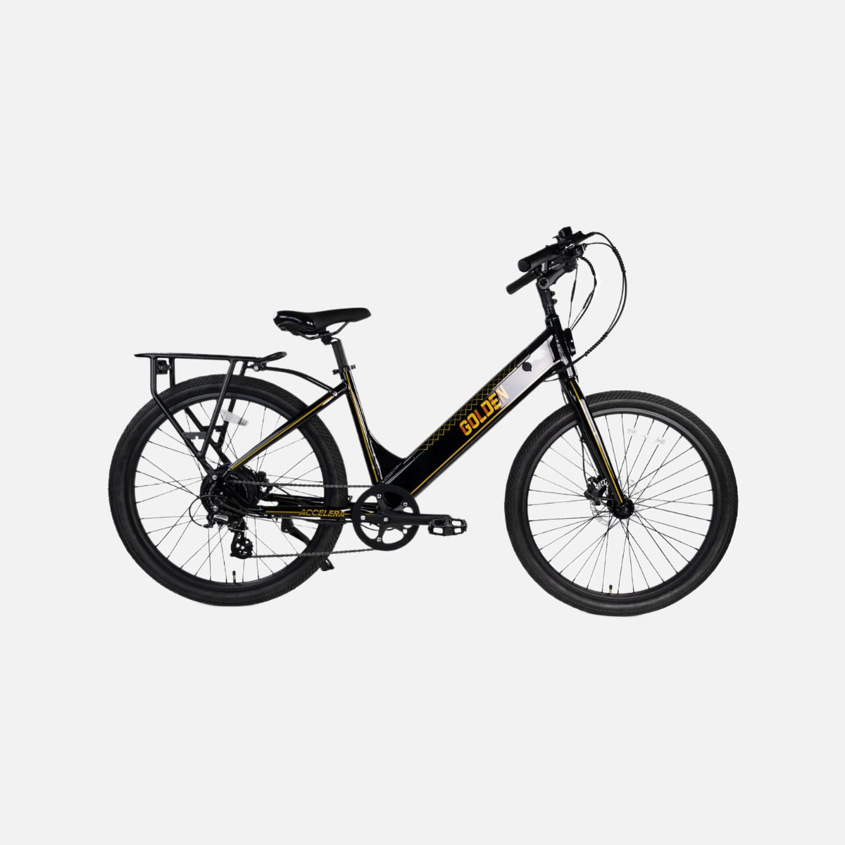 Golden cycles accelerate 26" ebike 500w motor 25mph