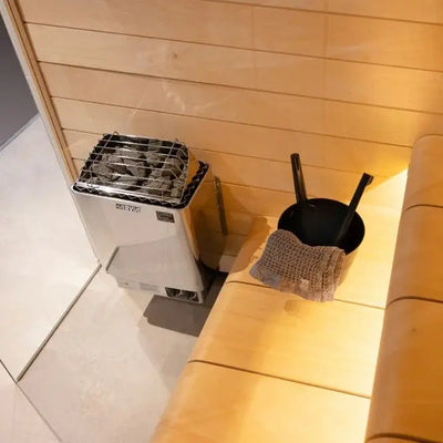 Harvia KIP 240V Electric Sauna Heater w/ Built-In Knob Controls 3/4.5/6/8kW Harvia