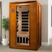 Dynamic Versailles 2-person Low EMF FAR Infrared Sauna | DYN-6202-03 Golden Designs