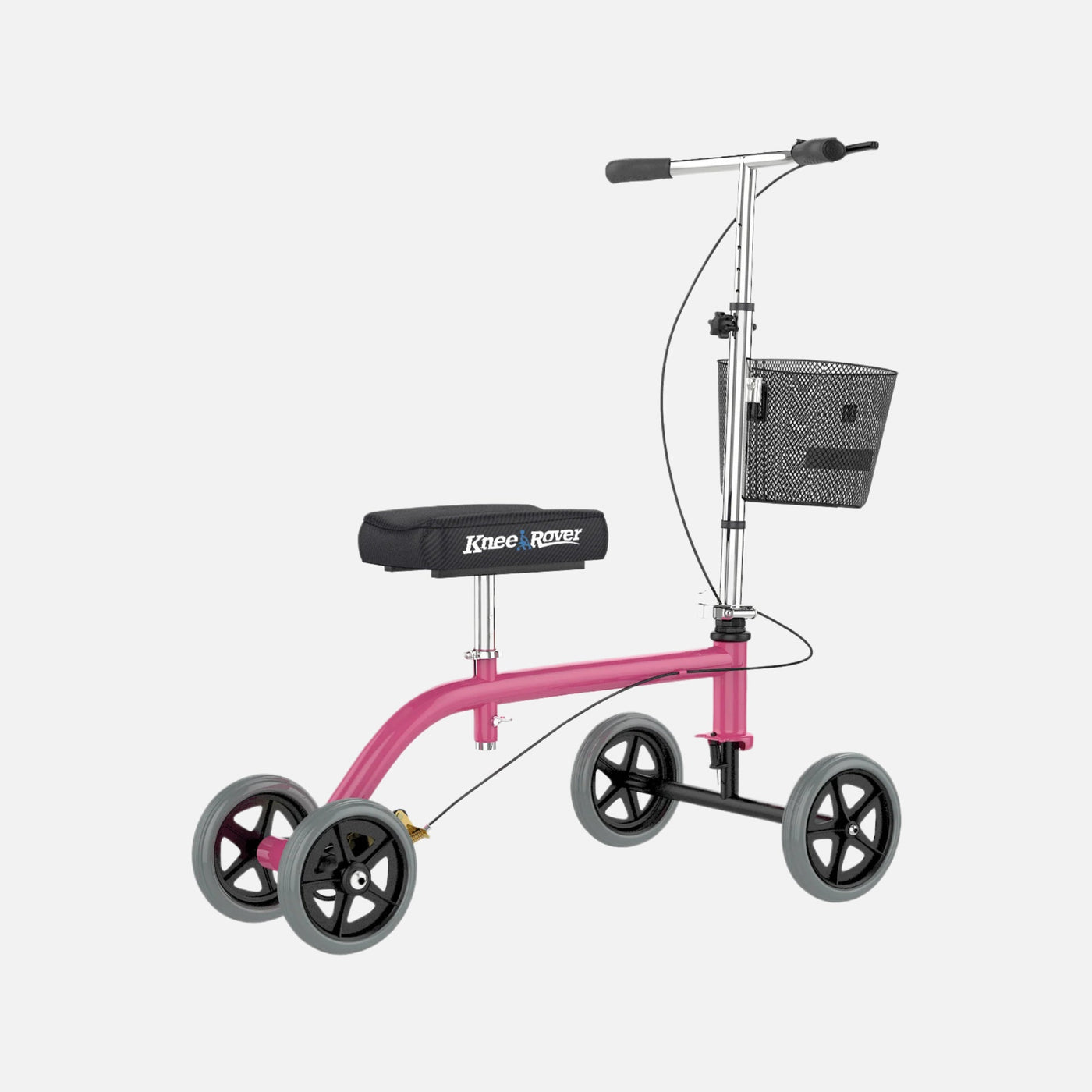 Kneerover knee walker jr pediatric and smaller adult knee bike pink