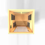 Dynamic Avila 1-2 Person Low EMF FAR Infrared Sauna | DYN-6103-01 Golden Designs