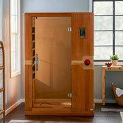 Dynamic Venice 2-person Low EMF FAR Infrared Sauna | DYN-6210-01 Golden Designs