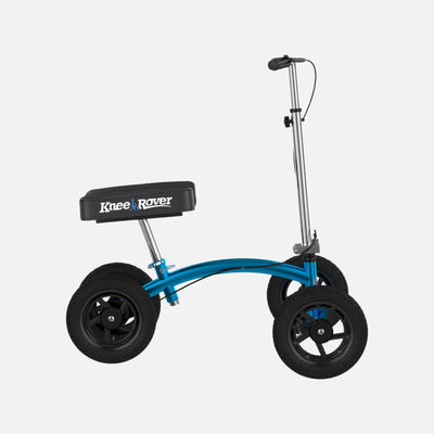 Kneerover quad jr - all terrain knee walker In metallic blue