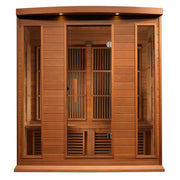 Maxxus Chaumont Edition 4-Person Near Zero EMF FAR Infrared Sauna | MX-K406-01-ZF CED Golden Designs