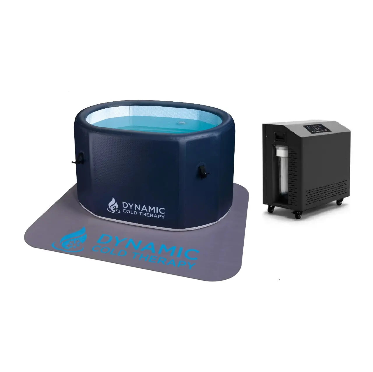 Golden Designs Dynamic Cold Therapy Inflatable Oval Cold Plunge Golden Designs