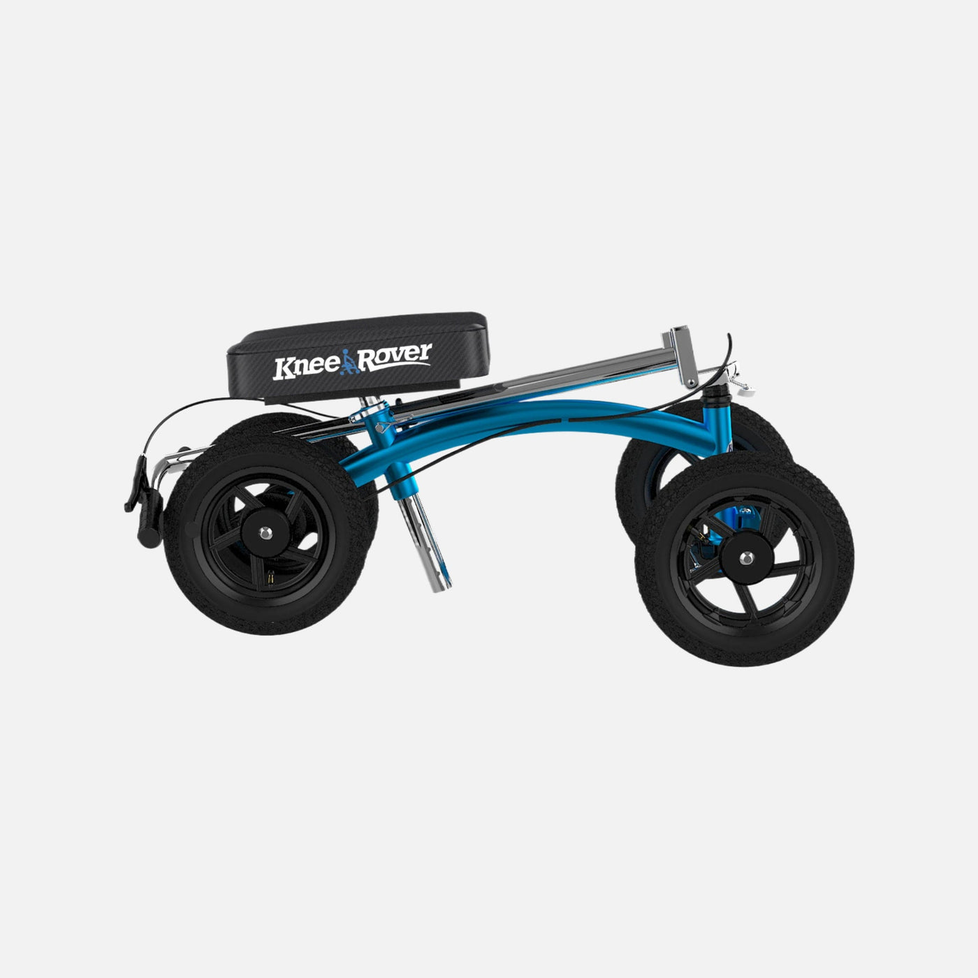 Kneerover quad jr - all terrain knee walker In metallic blue