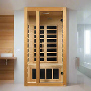 Dynamic Gracia Elite 1-2 Person Ultra Low EMF FAR Infrared Sauna Golden Designs
