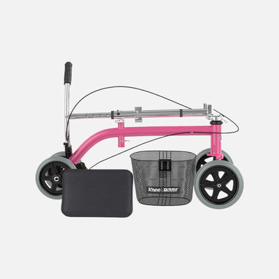 Kneerover knee walker jr pediatric and smaller adult knee bike pink