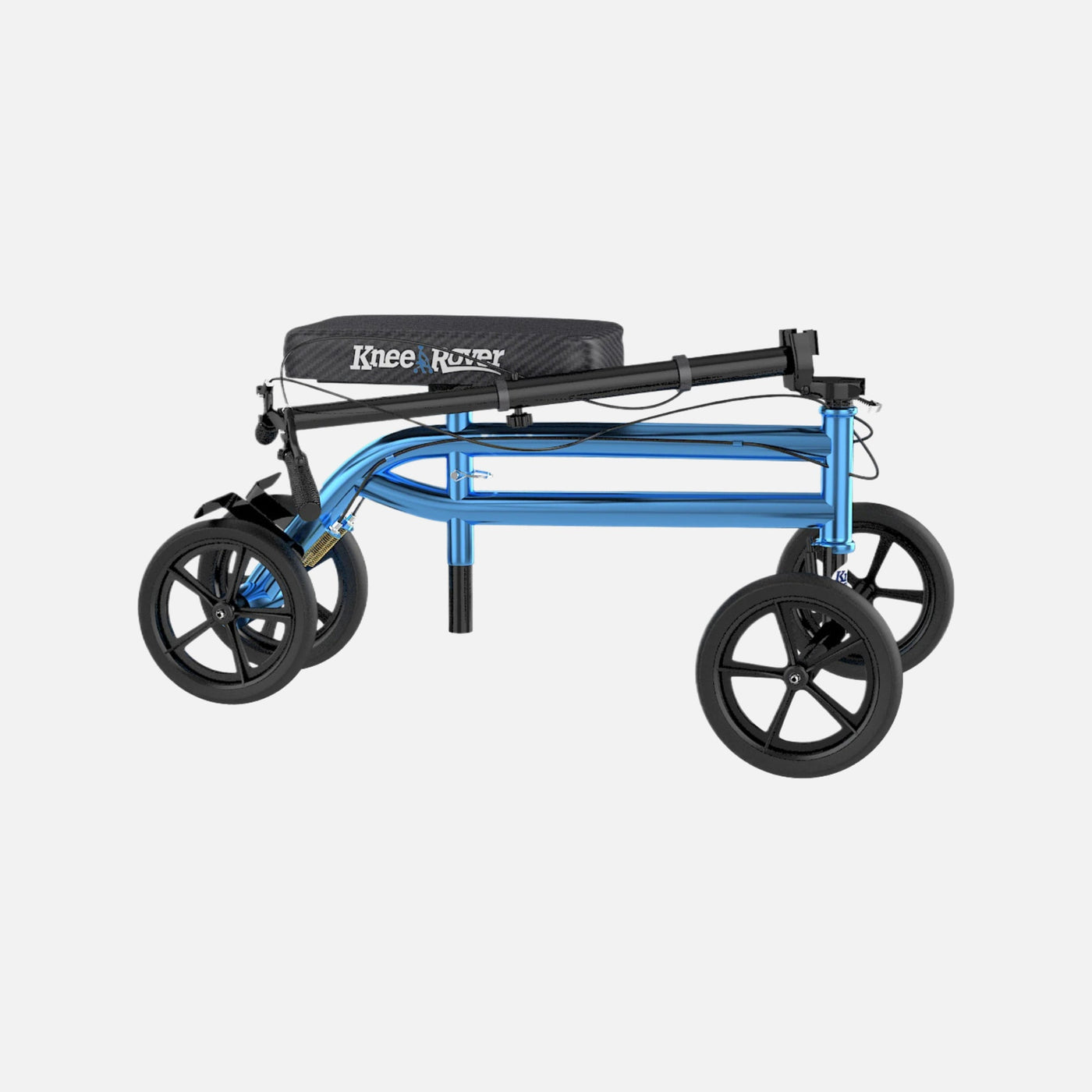 Kneerover economy steerable knee walker metallic blue