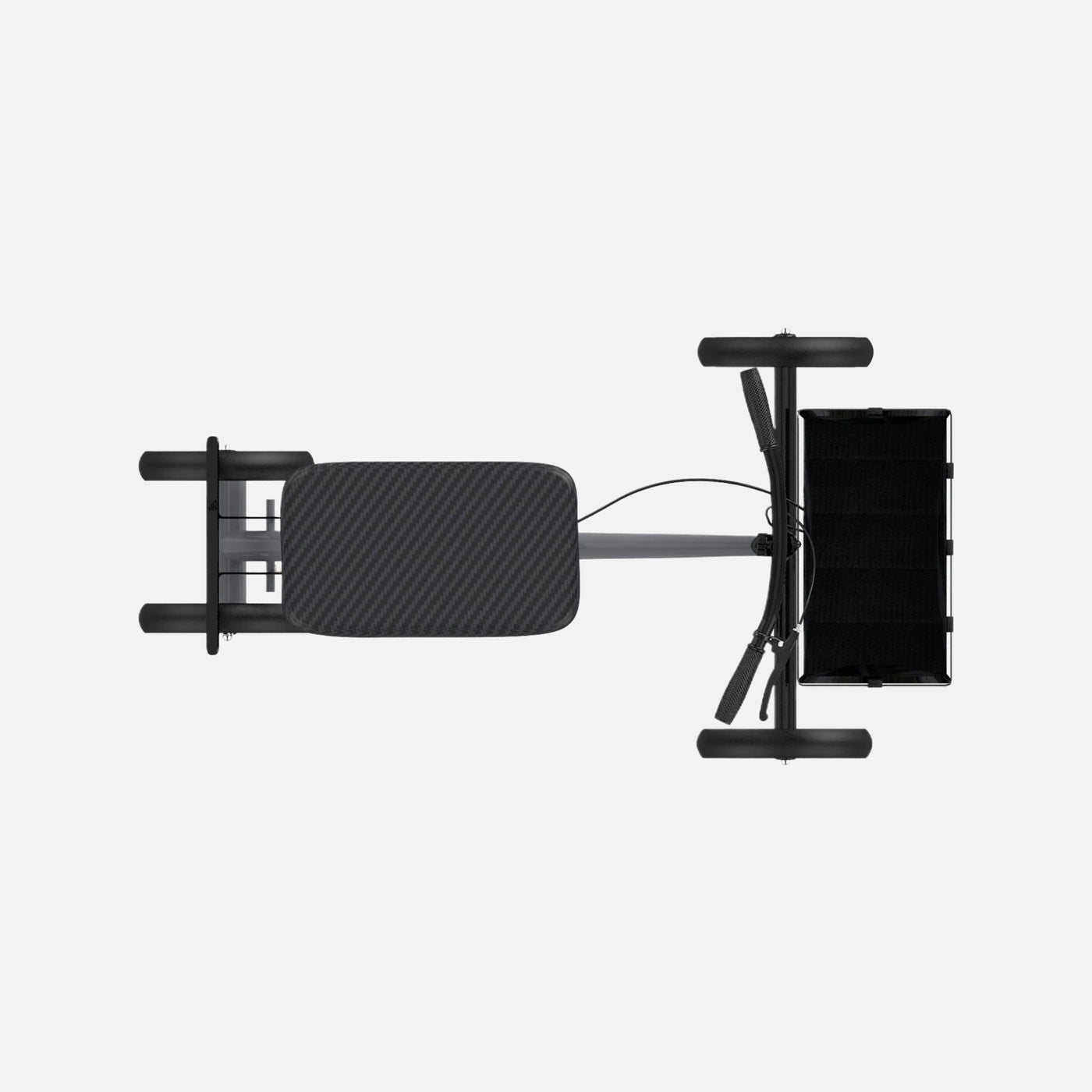 Kneerover ultra knee walker - lightweight economy steerable knee walker in platinum gray