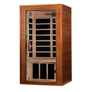 Dynamic Avila Elite 1-2 Person Ultra Low EMF FAR Infrared Sauna | DYN-6103-01 Elite Golden Designs