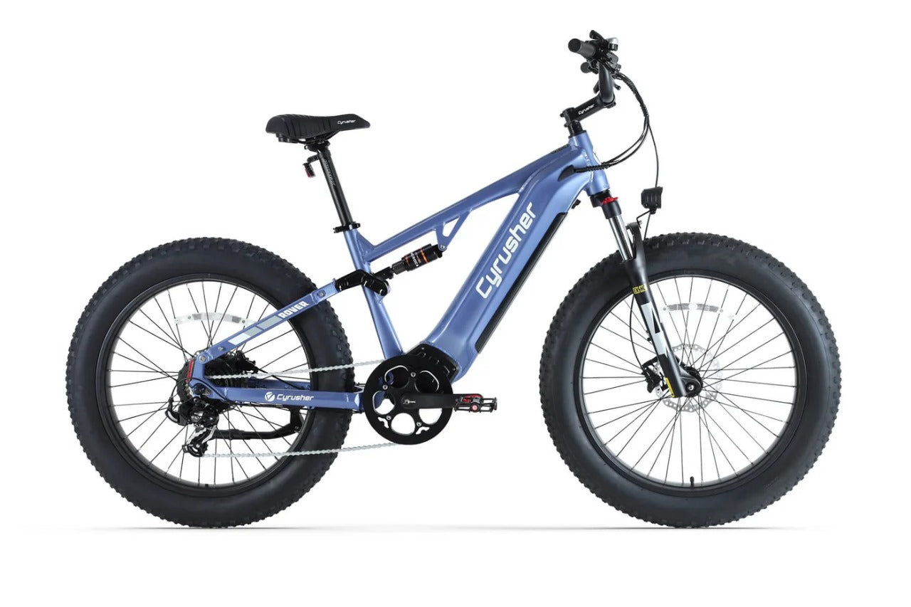 Cyrusher Rover Full Suspension E-Bike 750W,52V 15.6Ah