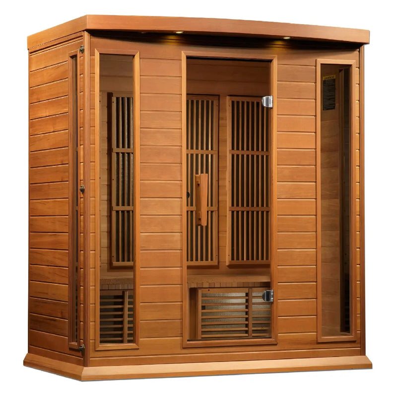 Maxxus Chaumont Edition 4-Person Near Zero EMF FAR Infrared Sauna | MX-K406-01-ZF CED Golden Designs