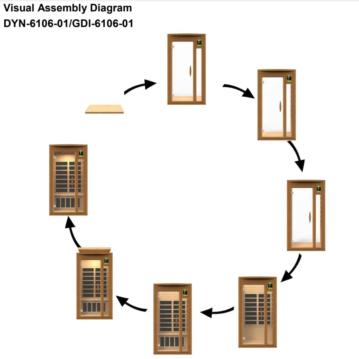 Dynamic Barcelona Elite 1-2-person Ultra Low EMF FAR Infrared Sauna | DYN-6106-01-Elite Golden Designs