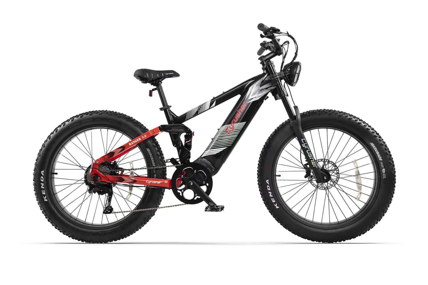 Cyrusher Ranger 2.0 Mountain All Terrain Air Shock Ebike