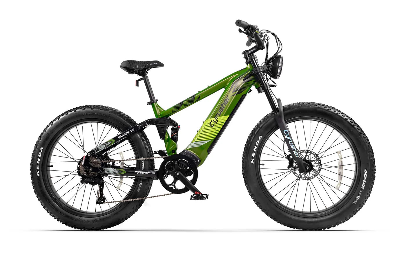 Cyrusher Ranger 2.0 Mountain All Terrain Air Shock Ebike
