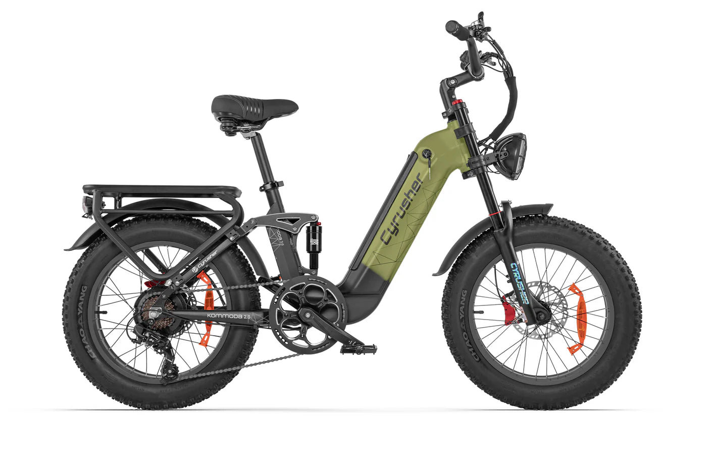 Cyrusher Kommoda 2.0 Electric Bike Step-Through 750W 48V 28 MPH 68 Mile Range