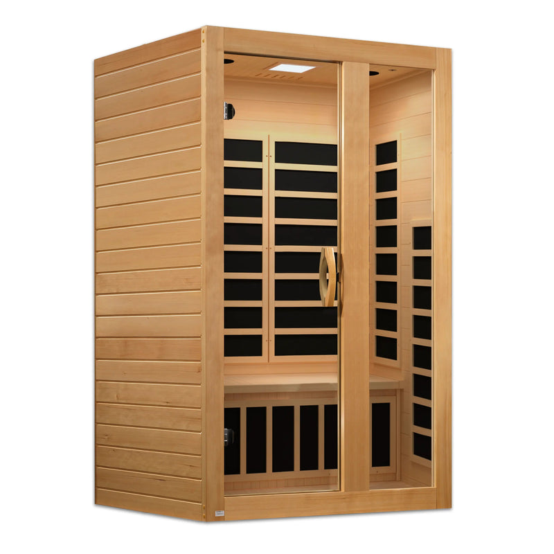 Dynamic Serena Elite 2 Person Ultra Low EMF FAR Infrared Sauna | DYN-6229-01 Elite Golden Designs