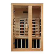 Dynamic Serena 2 Person Full Spectrum Near Zero EMF FAR Infrared Sauna | DYN-6229-03 FS Golden Designs