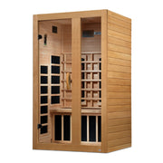 Dynamic Serena 2 Person Full Spectrum Near Zero EMF FAR Infrared Sauna | DYN-6229-03 FS Golden Designs
