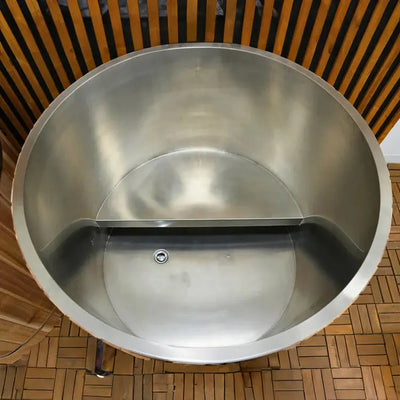 Dynamic Barrel Cold Plunge Golden Designs