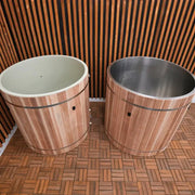 Dynamic Barrel Cold Plunge Golden Designs