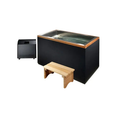 Dynamic Cuboid Cold Plunge Golden Designs