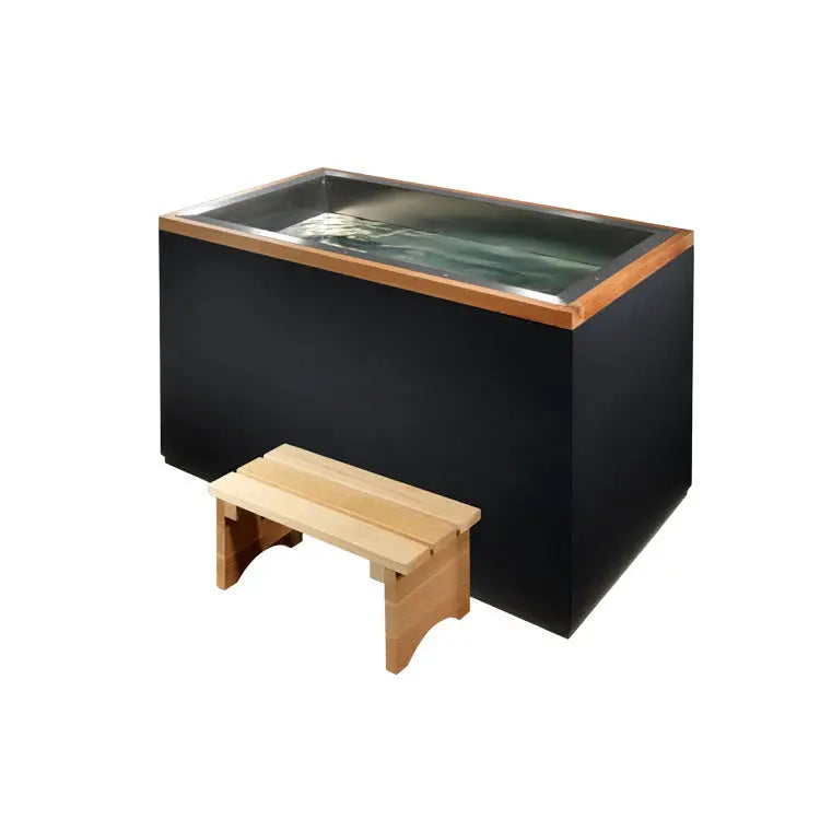 Dynamic Cuboid Cold Plunge Golden Designs