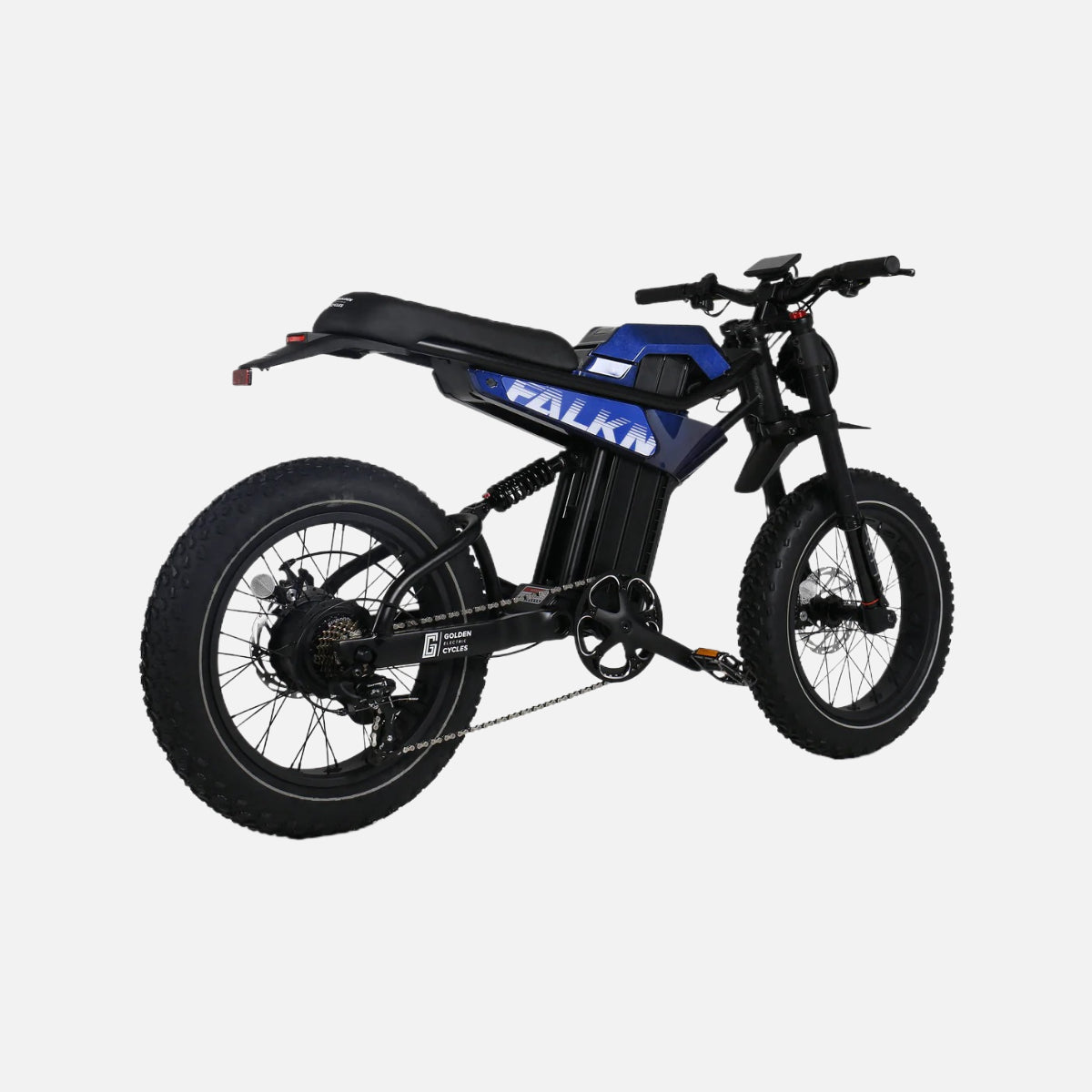 Golden cycles - falkn - blue black 750w 28mph
