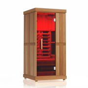 Finnmark FD-1 1-Person Full Spectrum Indoor Infrared Sauna + Red Light Therapy | FD-KN001 Finnmark