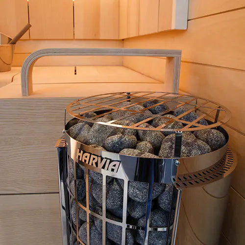 Harvia PC110E Cilindro Half Series 10.5kW Sauna Heater Harvia