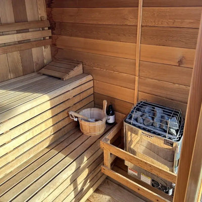 Harvia KIP 240V Electric Sauna Heater w/ Built-In Knob Controls 3/4.5/6/8kW Harvia