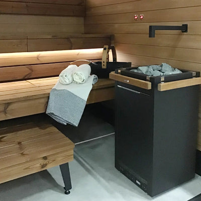 Harvia Virta HL90E Electric Sauna Heater Package Harvia