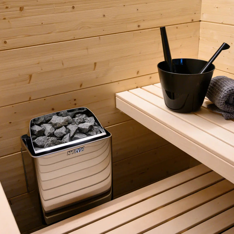 Harvia KIP45W 240V/208V Electric Sauna Heater w/External Controls Harvia