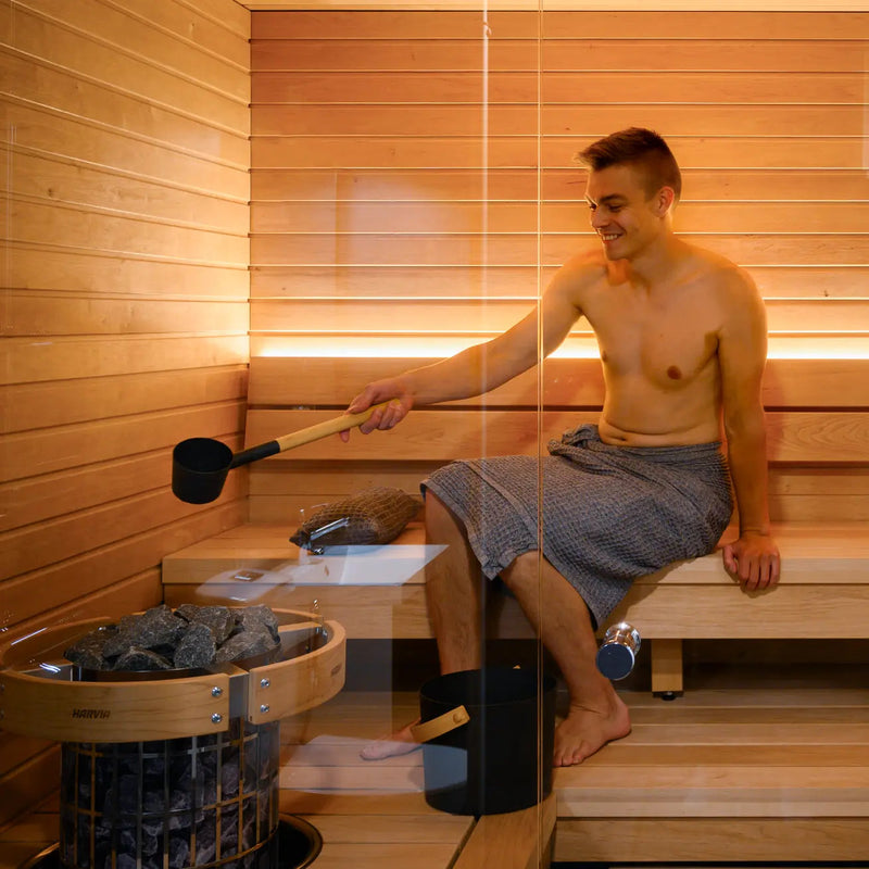 Harvia Cilindro PC60E Sauna Heater Package Harvia