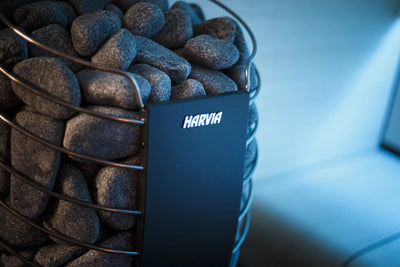 Harvia Spirit SP90E Electric Sauna Heater Package Harvia