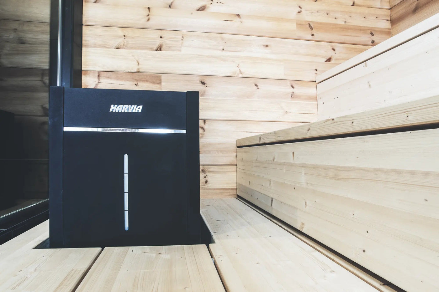 Harvia Virta Combi HL90SA Steamer & Electric Sauna Heater Package Harvia