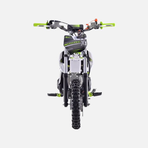 Mototec x1 110cc 4-stroke gas dirt bike, 110cc 4-stroke single cylinder air cooled motor with top speed 37mph, green