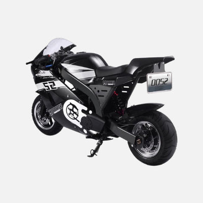 Mototec 1000w 48v electric superbike, 1000w hub motor, four 12v batteries, 15mph, black