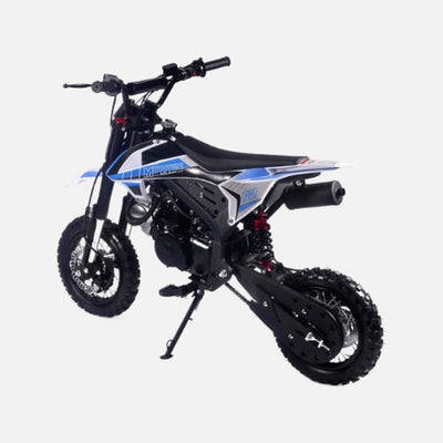 MotoTec Hooligan 72cc 4-Stroke Gas Dirt Bike Blue