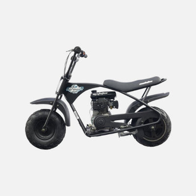 Mototec 105cc 3.5hp gas powered mini bike, 105cc/3.5hp overhead-valve 4-stroke engine with top speed 23mph