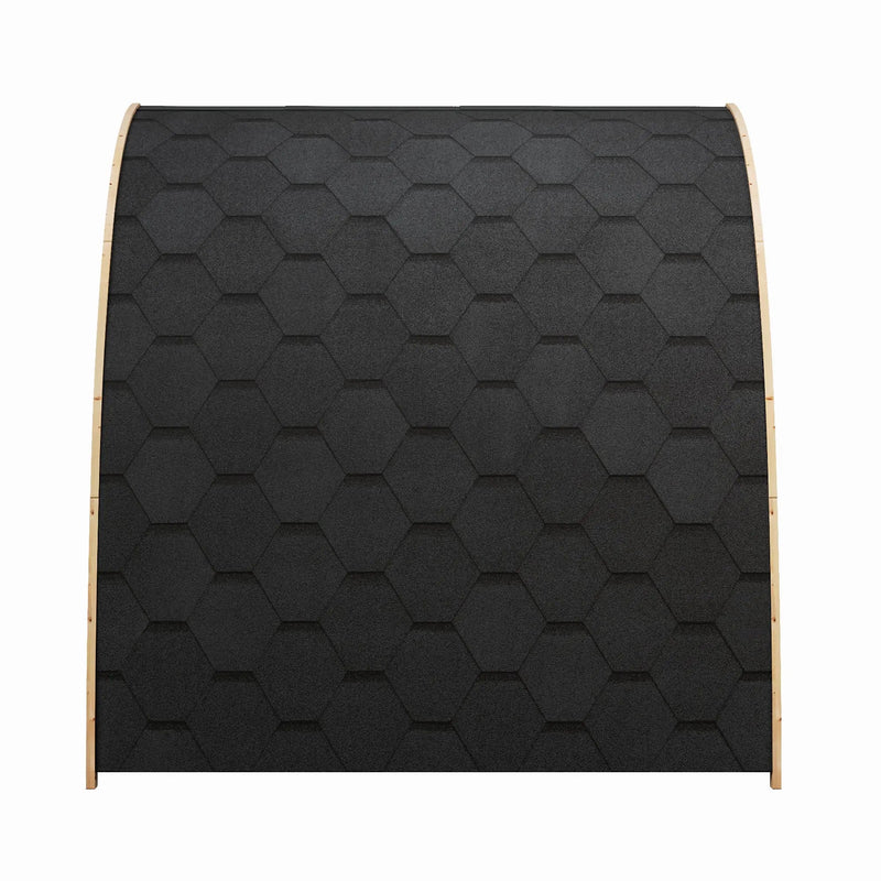 SaunaLife 4 Person G3 Outdoor Traditional Pod Sauna Saunalife