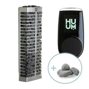 HUUM STEEL Mini Series 3.5kW Sauna Heater Package HUUM
